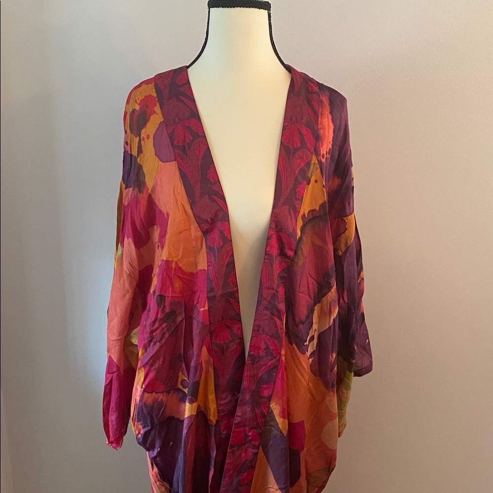 NWT Powder designs kimono gown open front - Picture 2 of 12